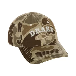DRAKE Distressed 6-Panel Ball Cap (DH4165)