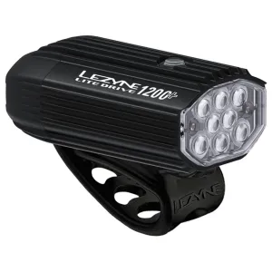 LEZYNE Lite Drive 1200+ Front Satin Black Bike Light (1-LED-16-V337)