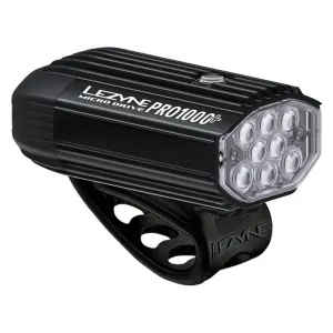 LEZYNE Micro Drive Pro 1000+ Front Satin Black Bike Light (1-LED-25F-V337)