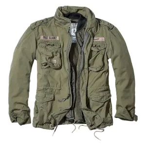 BRANDIT INDIVIDUAL WEAR Men's M65 Premium Black Field Jacket (3101-11002)