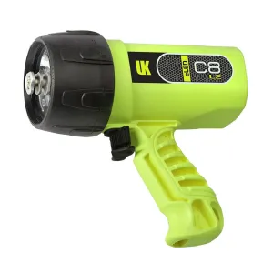 UNDERWATER KINETICS C8 eLED L2 Rechargeable Safety Yellow Dive Light (519620)