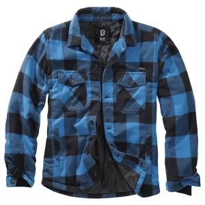 BRANDIT INDIVIDUAL WEAR Men's Flannel Lumber Black Jacket (9478-11002)
