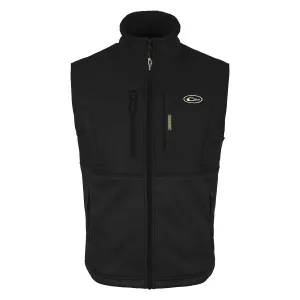 DRAKE Men's Hole Shot Chocolate Chip Solid Vest (DS7391-CHC)
