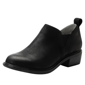 ALEGRIA Women's Merle Wide Black Burnish Boots (MRL-611)