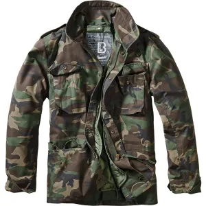 BRANDIT INDIVIDUAL WEAR Men's M65 Classic Black Field Jacket (3108-11002)