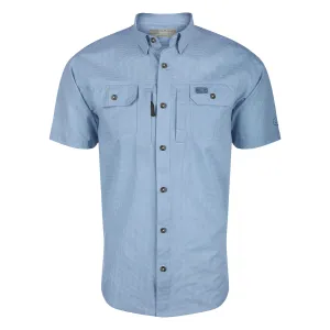 DRAKE Men's Frat BD Houndstooth Check SS Shirt (DS2275)