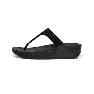 FITFLOP Women's Lulu Crystal Toe-Post Sandals (EJ8)