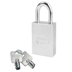 AMERICAN LOCK Solid Steel Padlock, Keyed Different (A7200)
