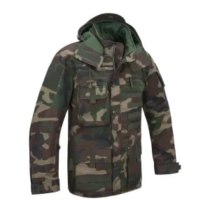 BRANDIT INDIVIDUAL WEAR Men's Commando TAC Black Outdoor Jacket (3170-11002)