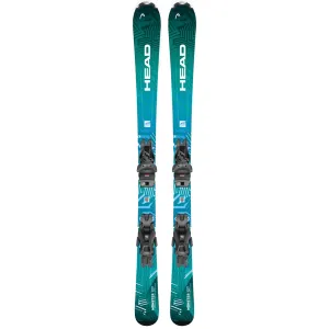 HEAD Monster Easy JRS Blue/Black Junior Skis with Bindings (314484)