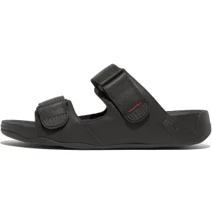 FITFLOP Men's Gogh Moc Adjustable Leather Slides (L05)