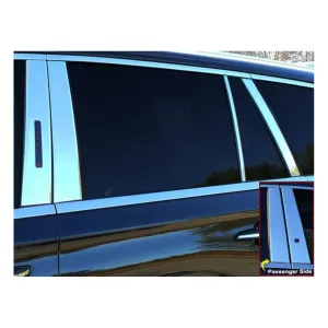 QAA 8-Piece Stainless Steel Pillar Post Trim Fits Lincoln Aviator 2020-2024 (PP60622)