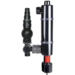 PONDMASTER 20-watt Submersible Ultraviolet Clarifier with 1-1/2in Barbed Inlet/Outlet (2925)