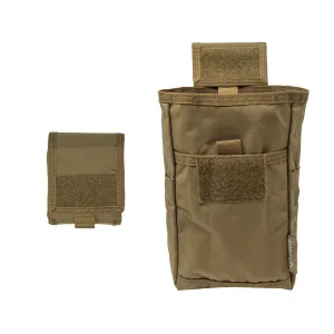 GRITR Tactical Molle Dump Pouch, Foldable Dump Bag for Belts