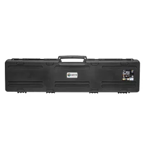 GRITR 47" Tactical TSA Approved Hard Rifle Case w/ Foam Padding, Black