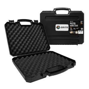 GRITR TSA Approved Hard Pistol Case w/ Foam Padding - Colors