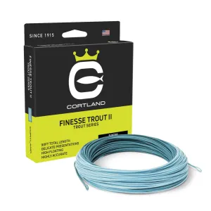 CORTLAND Finesse Trout II 90ft Heron/Light Blue Fly Line (474543-PAR)