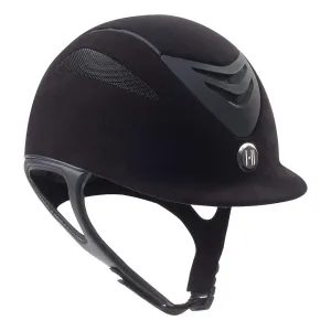 ONE K Defender Suede Black Helmet (468260BKMAT)