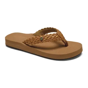 COBIAN Women's Braided Bounce Flip Flop Sandals (BRB10)