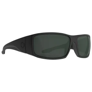 SPY Cooper XL Matte Black/Happy Gray Green Sunglasses (6700000000287)