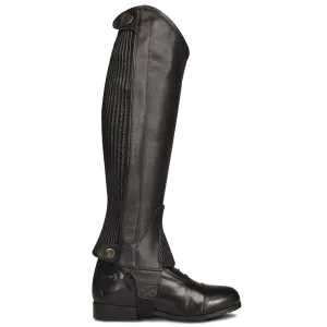 OVATION Women's Pro Leather Black Half Chaps (464328BLK)