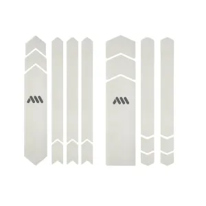 ALL MOUNTAIN STYLE Honeycomb Full Clear/Silver Frame Guard (AMSFG5CLSV)