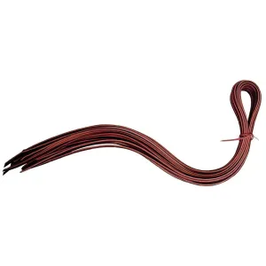 CIRCLE Y Latigo Leather Brown 3/8x72in 10pk Saddle Strings (8993)