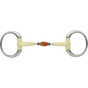 HAPPY MOUTH Contour Double Jointed Copper Roller Round Eggbutt (469594SS)