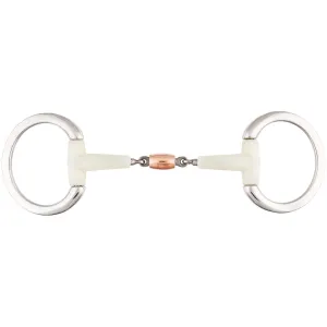 HAPPY MOUTH Contour Double Jointed Copper Roller Flat Eggbutt (469596SS)