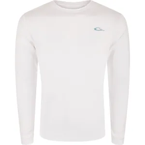 DRAKE Men's Icon Americana Long Sleeve Performance Crew Shirt (DS9550)