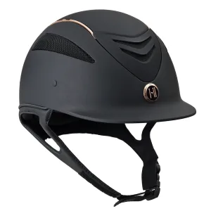 ONE K Defender Rose Gold Stripe Helmet (470663BKMRG)