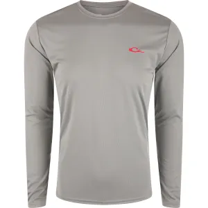 DRAKE Men's Icon Americana Long Sleeve Performance Crew Shirt (DS9550)