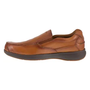 FLORSHEIM Men's Bayside Cognac Slip-On Boat Shoes (FS2325)