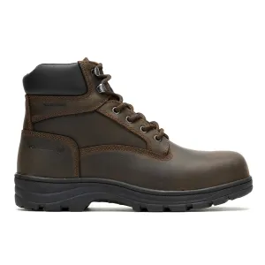 WOLVERINE Men's Carlsbad Waterproof 6in Steel-Toe Work Boots (W23112)