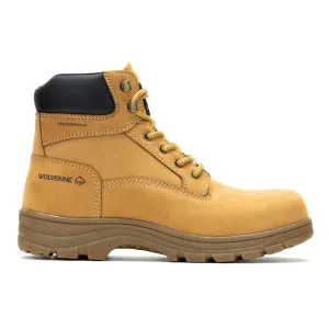 WOLVERINE Men's Carlsbad Waterproof 6in Work Boot (W23006)