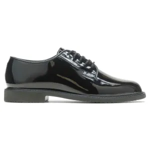 BATES Men's Sentry High Gloss Black Oxford Shoes (E01842)