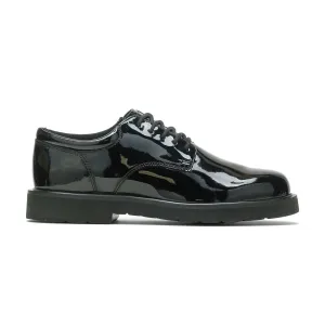 BATES Men's High Gloss Black Duty Oxford Shoes (E22141)