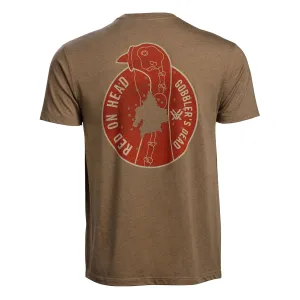 VORTEX Men's Gobbler Goner Coyote Heather Short Sleeve T-Shirt (125-03-CHE)