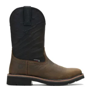 WOLVERINE Men's Rancher Flag LX Steel-Toe Wellington Work Boots (W24118)