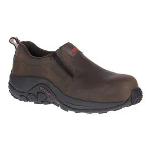 MERRELL Womens Jungle Moc Leather Comp Toe Work Shoe (J09930)