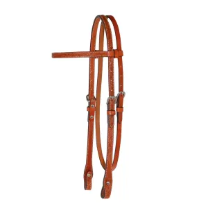 CIRCLE Y Classic Floral Tooled Browband Headstall (0233)