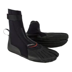 O'NEILL Heat 3mm Split-Toe Black Booties (4787-002)