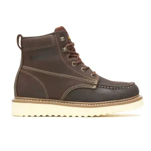 WOLVERINE Men's Loader 6in Brown Wedge Boots (W10744)