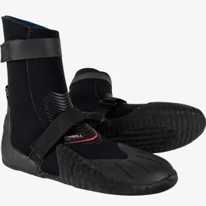 O'NEILL Heat 7mm Round-Toe Black Booties (4790)