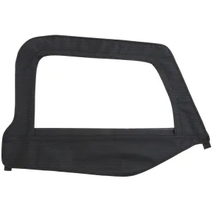 SMITTYBILT 97-06 Wrangler TJ Soft Top Passenger Side Door Skin w/ Frame (79535)