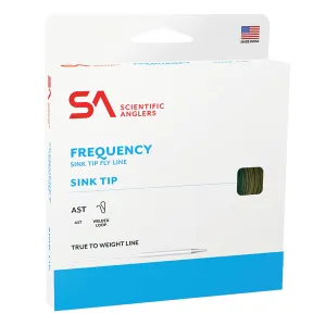 SCIENTIFIC ANGLERS Frequency Sink Tip Type III Yellow/Green Fly Line