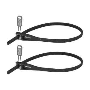 HIPLOK Z Lok Twin Count Zip Key Lock (ZLK2AB)