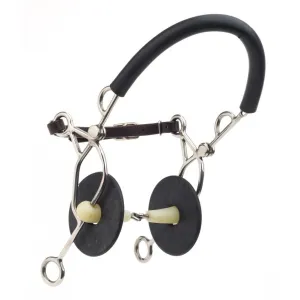 HAPPY MTH Jointed Mouth Hackamore Bit (467527SS)