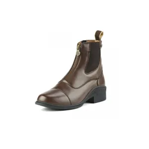 OVATION Women's Quantum Zip Paddock Brown Boot (470802BRN)