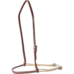 MARTIN SADDLERY Nylon Double Rope Noseband w/ Shrink Tube Cover (NBDROPES)